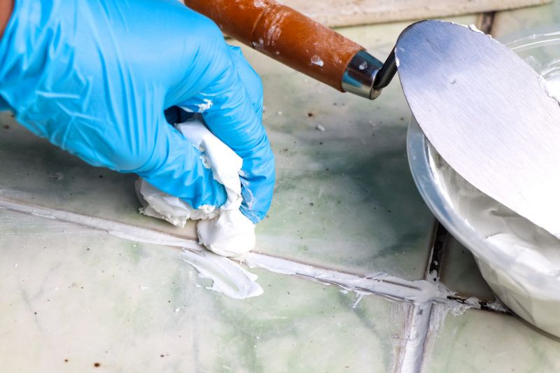 Kitchen Grout Repair